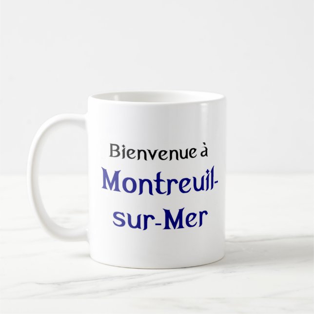 Montreuil Les Miserables Coffee Mug (Left)