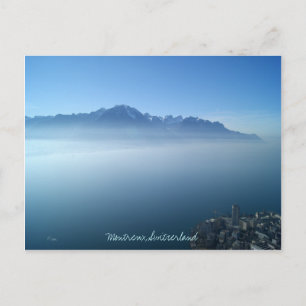 Montreux out of the blue postcard