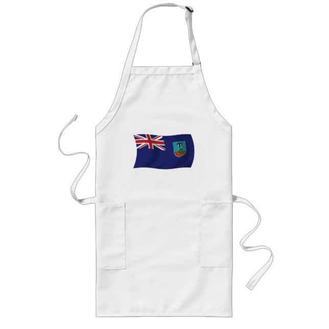 Montserrat Flag Apron (Front)