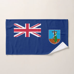 Montserrat Flag Bath Towel Set