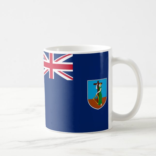 Montserrat Flag Ceramic Mug (Right)