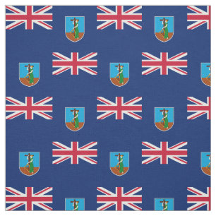 Montserrat Flag Fabric
