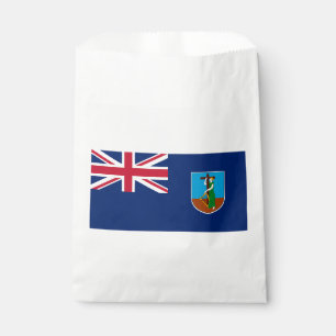 Montserrat Flag Favour Bag