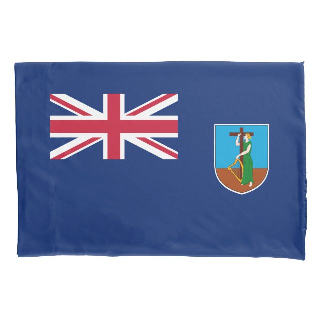 Montserrat Flag Pillowcase (Front)