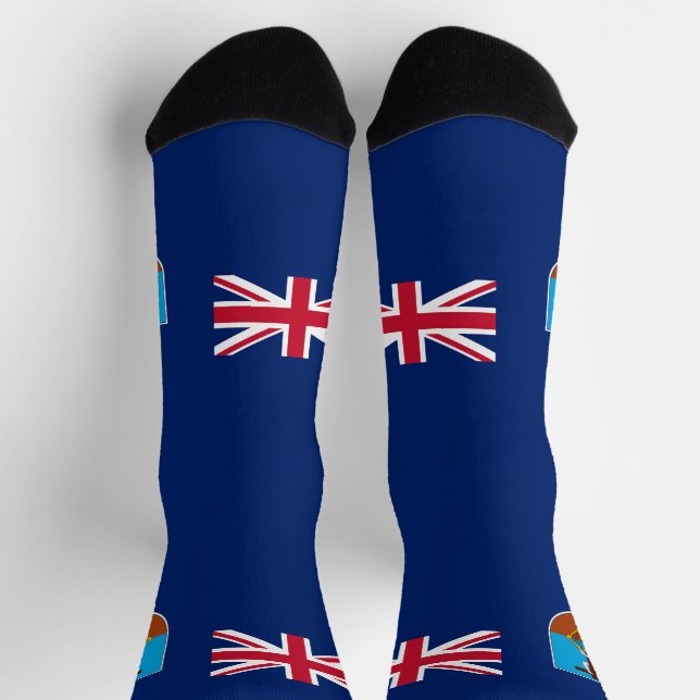 Montserrat Flag Socks (Top)