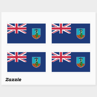 Montserrat Flag Sticker