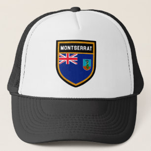 Montserrat Flag Trucker Hat
