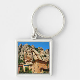 Montserrat Monastery, Catalonia, Spain Key Ring