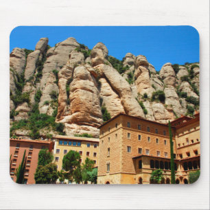 Montserrat Monastery, Catalonia, Spain Mouse Pad