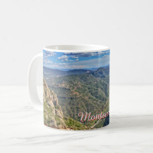 Montserrat mountains in Spain Coffee Mug