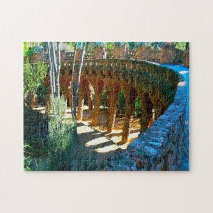 Montserrat Park Barcelona. Jigsaw Puzzle