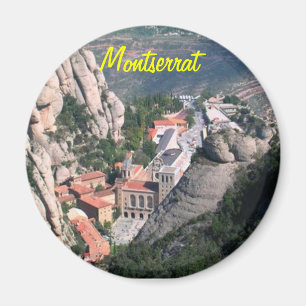 Montserrat Spain magnet
