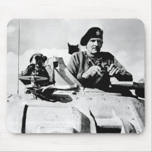 Monty In A Tank Mouse Pad