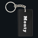 Monty Key Ring<br><div class="desc">Keychain named Monty - the name can be changed</div>