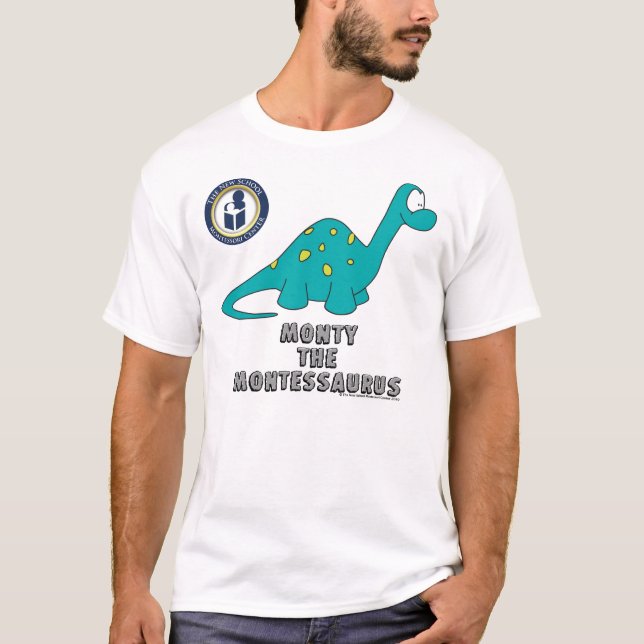 Monty the Montessaurus T-shirt (Front)