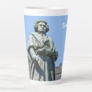 Monument of Ludwig van Beethoven in Bonn Latte Mug
