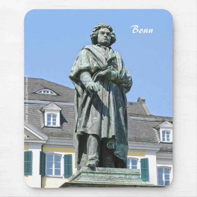 Monument of Ludwig van Beethoven in Bonn Mouse Pad (Front)