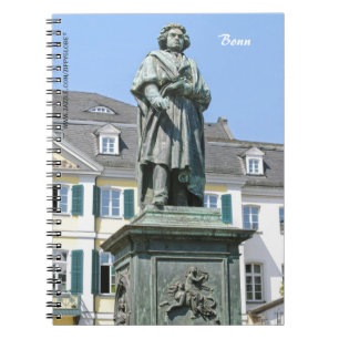 Monument of Ludwig van Beethoven in Bonn Notebook