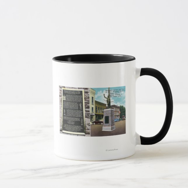 Monument Square and Erwin Historical Museum Mug (Right)