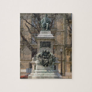 Monument to Alexander Dumas pere (1802-70) French Jigsaw Puzzle