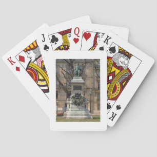 Monument to Alexander Dumas pere (1802-70) French Playing Cards