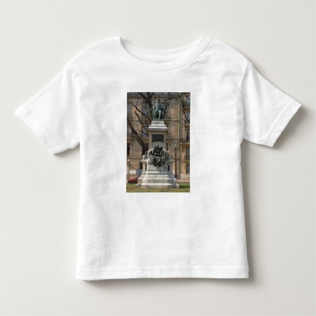 Monument to Alexander Dumas pere (1802-70) French Toddler T-Shirt (Front)