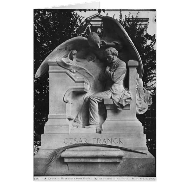 Monument to Cesar Franck (Front)