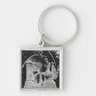 Monument to Cesar Franck Key Ring