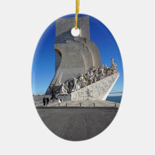 Monument to Discoveries 2   Padrão Descobrimentos Ceramic Ornament