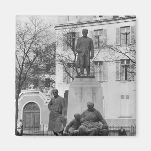 Monument to Emile Zola Magnet