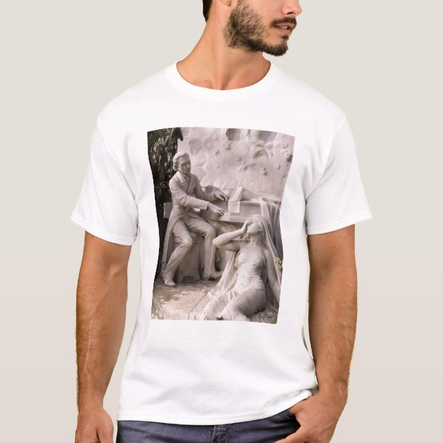 Monument to Frederic Chopin T-Shirt (Front)