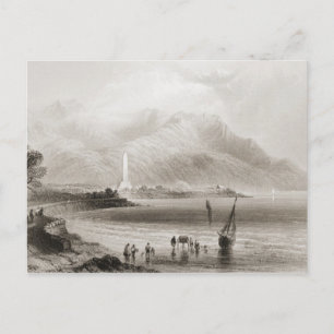 Monument to General Ross at Rosstrevor Postcard