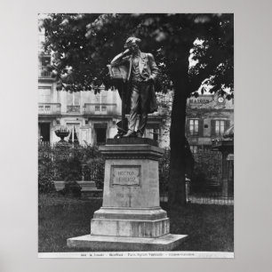 Monument to Hector Berlioz Poster