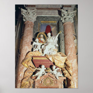 Monument to Maria Clementina Sobieska 1739 Poster