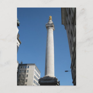 Monument to the Great Fire of London Postcard