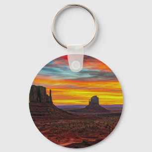 Monument Valley 3 Key Ring