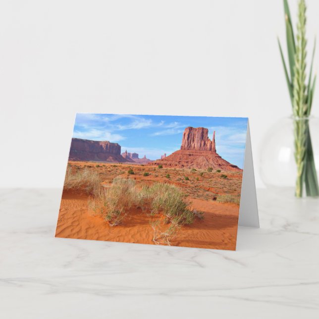 Monument Valley Arizona Card (Front)