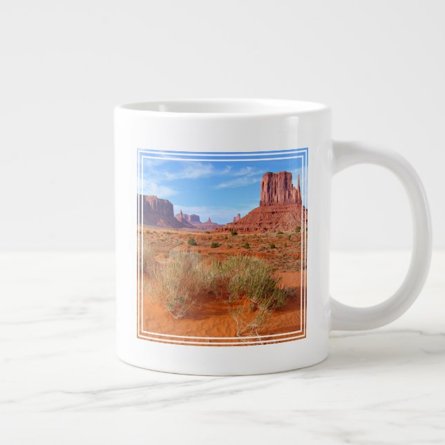 Monument Valley Arizona Large Coffee Mug (Right)