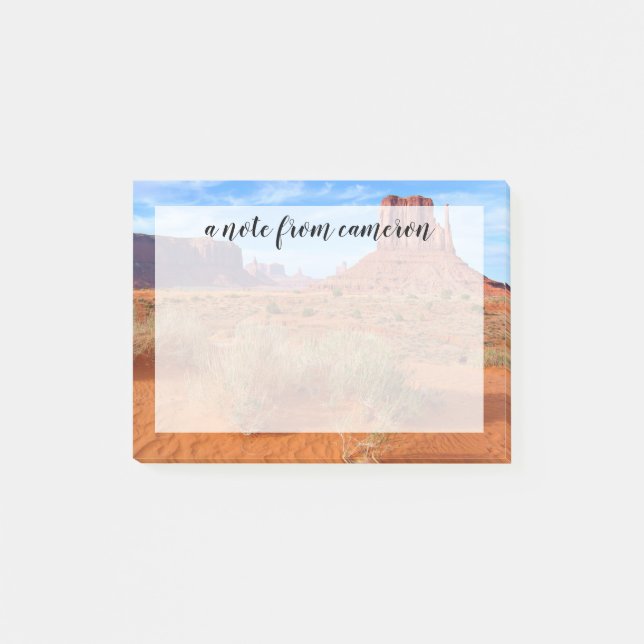 Monument Valley Arizona Post-it Notes (Front)