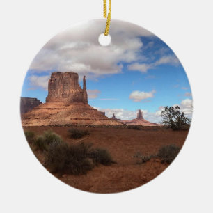 Monument Valley Ceramic Ornament