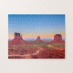 Monument Valley Grand Canyon Utah USA Sunset Jigsaw Puzzle