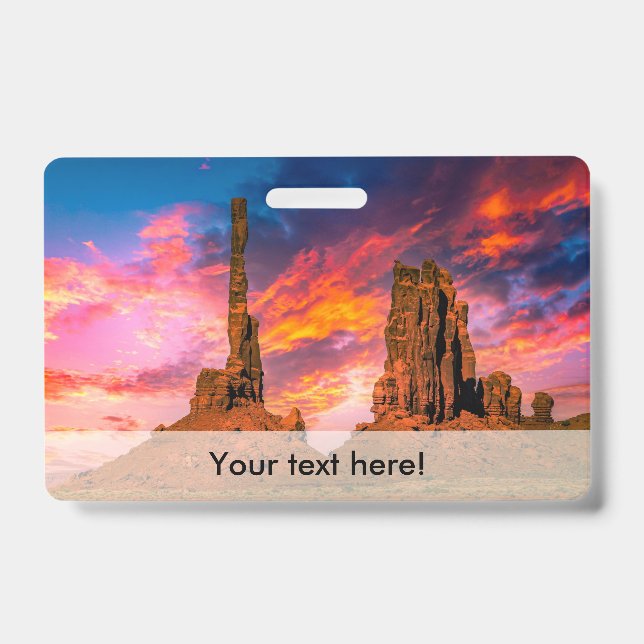 Monument Valley ID Badge (Front)