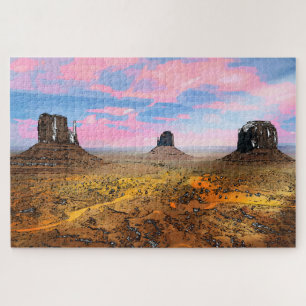 Monument Valley. Jigsaw Puzzle