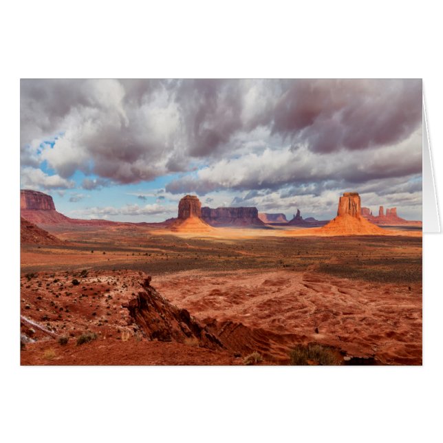 Monument valley landscape, AZ (Front Horizontal)