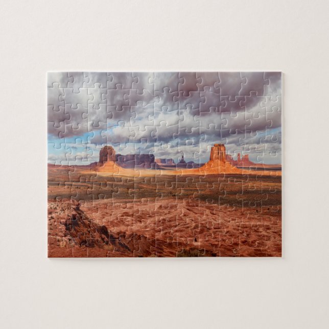 Monument valley landscape, AZ Jigsaw Puzzle (Horizontal)