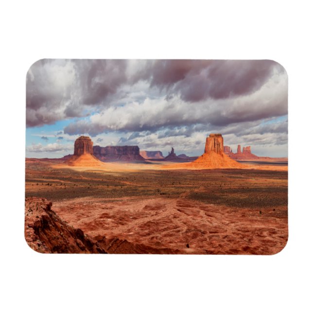 Monument valley landscape, AZ Magnet (Horizontal)