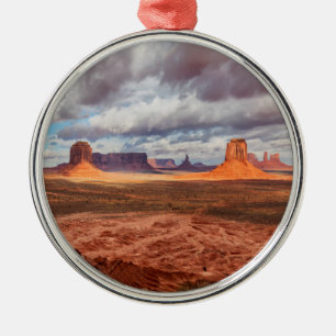Monument valley landscape, AZ Metal Tree Decoration