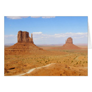 Monument Valley Mittens   American Southwest Card