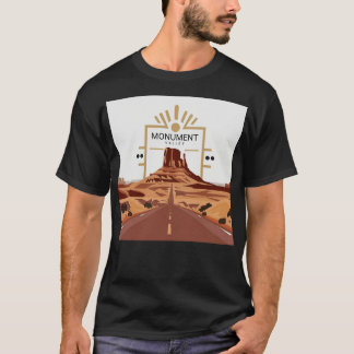 Monument Valley National Park Travel Sticker TShir T-Shirt