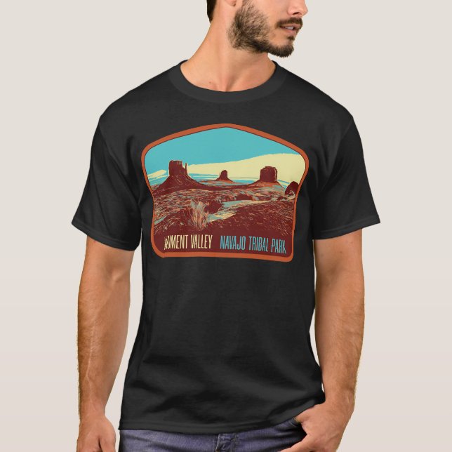 Monument Valley Navajo Tribal Park Utah Arizona Us T-Shirt (Front)